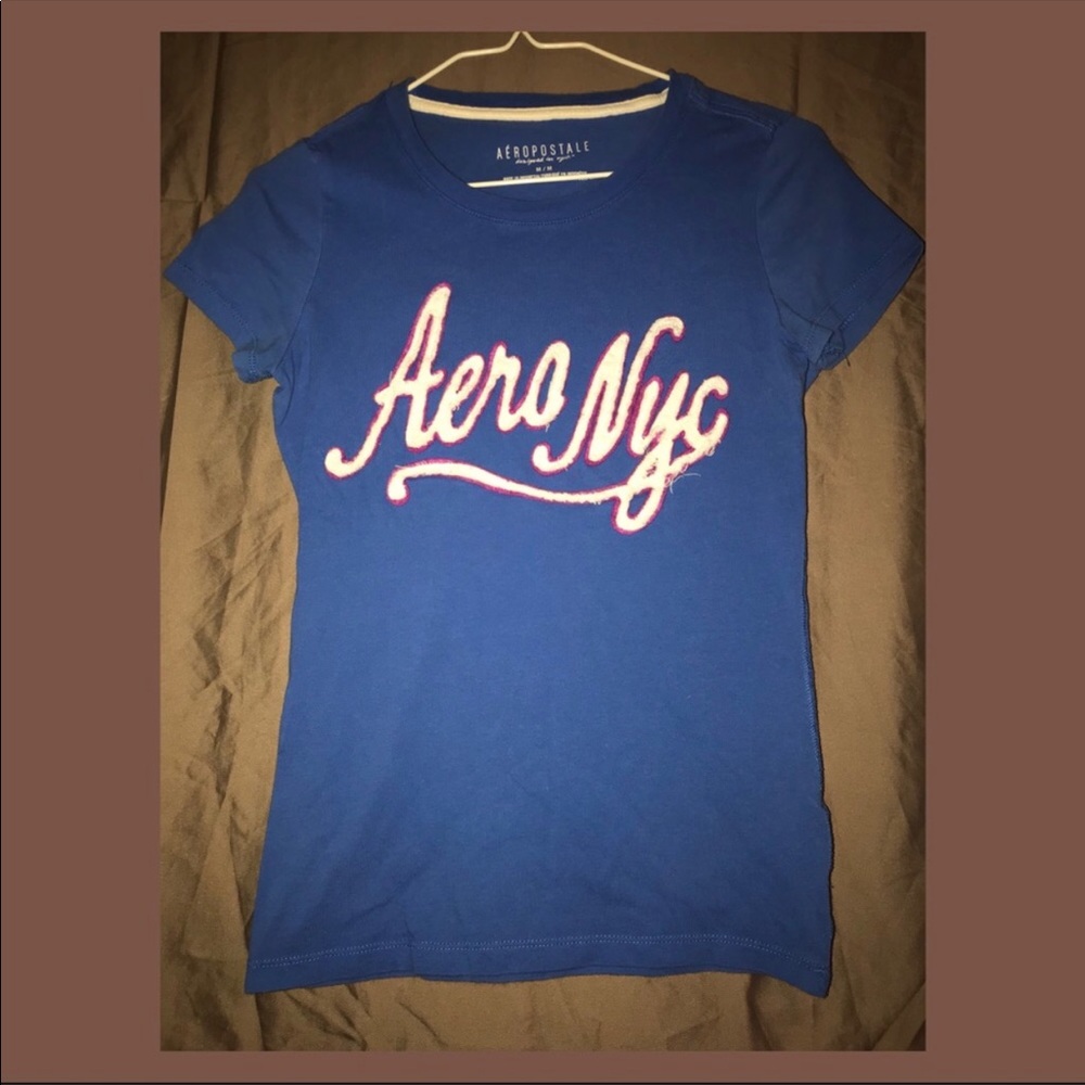 Blue Aeropostale tee